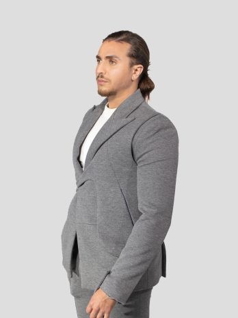 Blazer Grey AA Modelo Bandolera