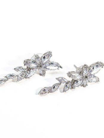 Pendientes Joya Piedras Blancas