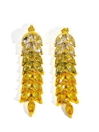 Pendientes Joya Cristal Colores Rama