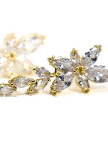 Pendientes Joya Cristal Plata