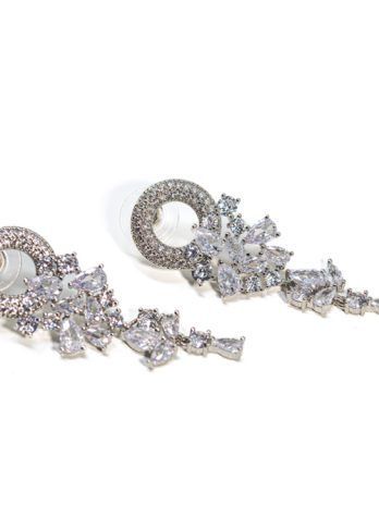 Pendiente Joya Cristal Plata